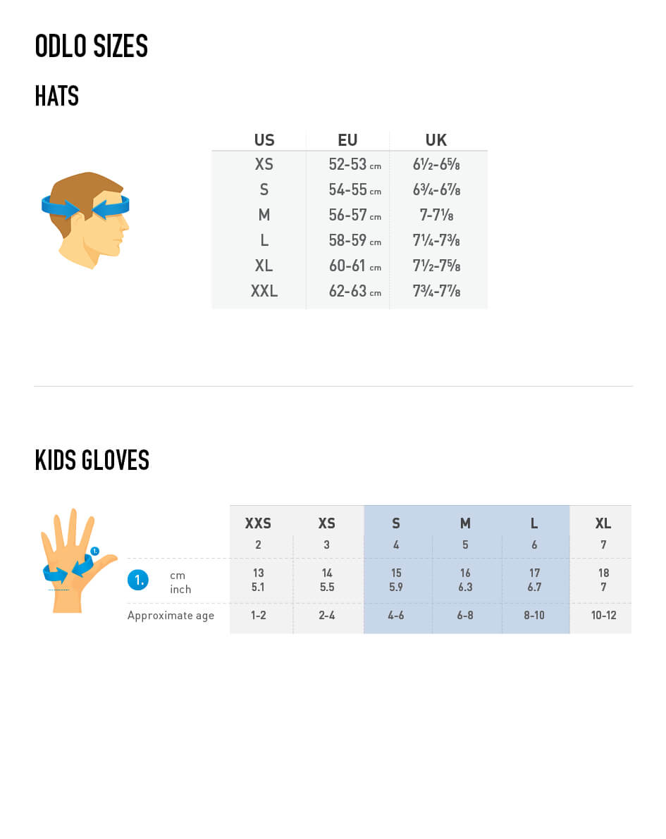 size chart for kids in cm