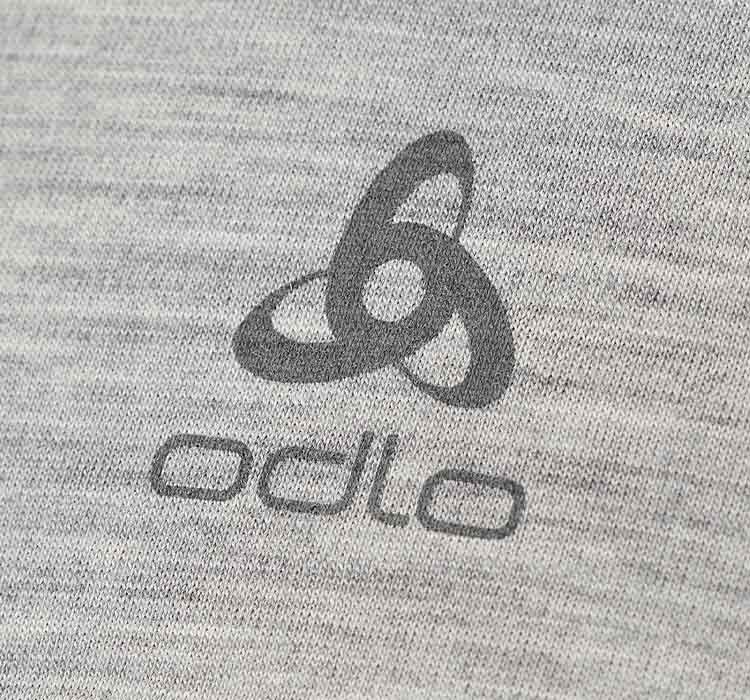 Odlo Camiseta Hombre - Ascent Performance Wool 130 Landscape - honey ginger  melange
