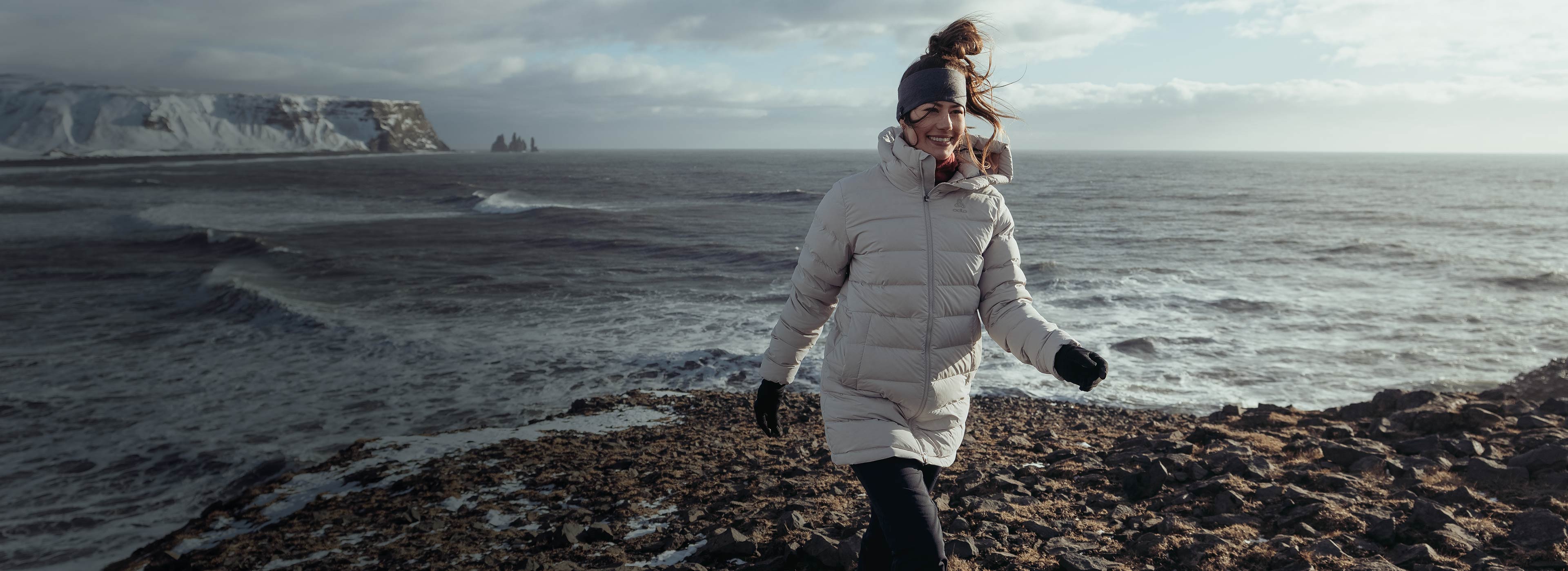 Couple wearing N-Thermic jackets