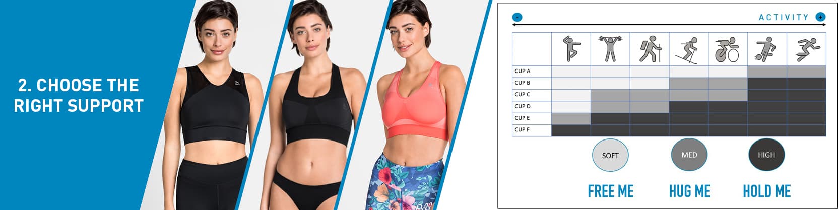 e cup sports bra